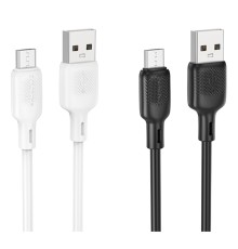 Кабель USB Borofone BX113 Silicone Micro 2.4A