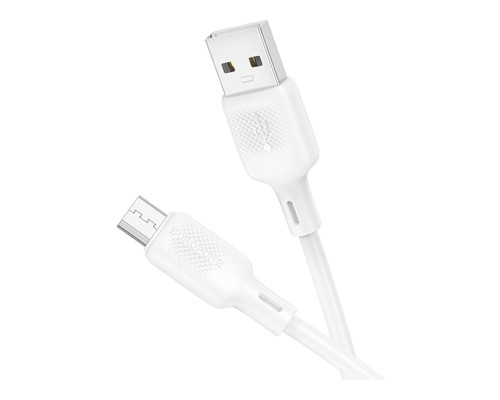 Кабель USB Borofone BX113 Silicone Micro 2.4A