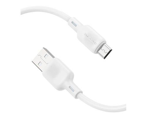 Кабель USB Borofone BX113 Silicone Micro 2.4A