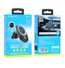 Автотримач Borofone BH201 Magnetic Wireless 15W