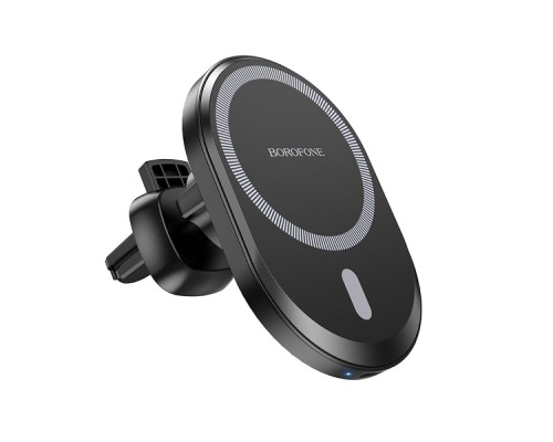Автотримач Borofone BH201 Magnetic Wireless 15W Автотримач Borofone BH201 Magnetic Wireless 15W