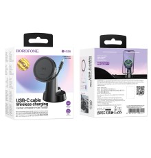 Автотримач Borofone BH208 Mona Magnetic Wireless 15W