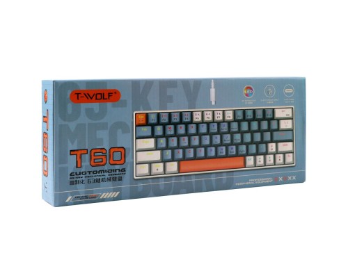 Клавіатура TWolf T60 Blue Switch