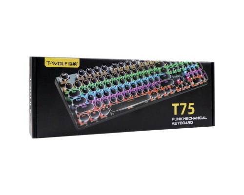 Клавіатура TWolf T75 punk LED Blue Switch