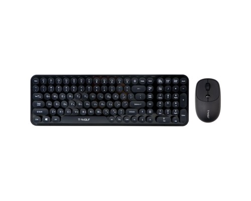 Бездротова Клавіатура і Миша TWolf TF350 Black 