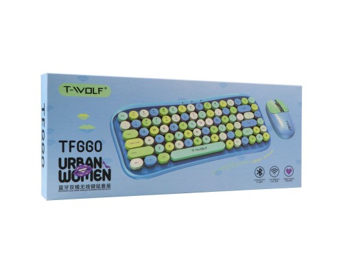 Бездротова Клавіатура і Миша TWolf TF660 