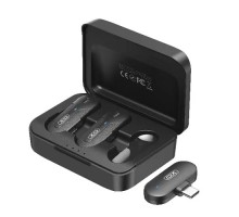 Мікрофон Петличний Бездротовий  XO MKF09A Twin Type-C
