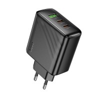 Мережевий Зарядний Пристрій Hoco CS26A 2USB-C/1USB PD/QC 45W