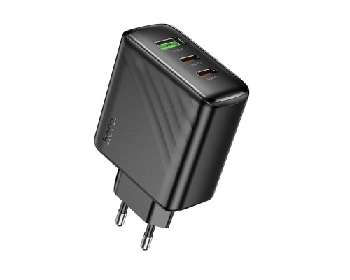 Мережевий Зарядний Пристрій Hoco CS26A 2USB-C/1USB PD/QC 45W