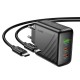 Мережевий Зарядний Пристрій Hoco CS26A 2USB-C/1USB PD/QC 45W+Type-C to Type-C