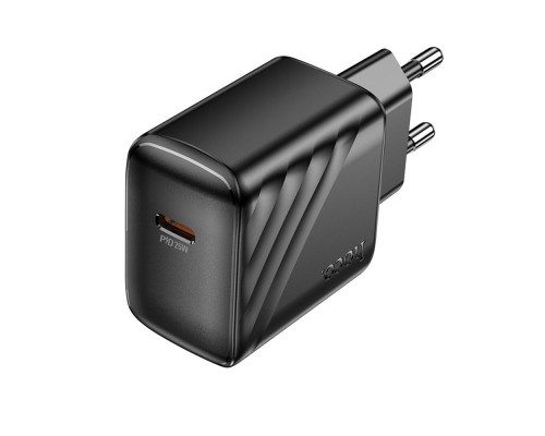 Мережевий Зарядний Пристрій Hoco CS24A 1USB-C PD/QC 25W