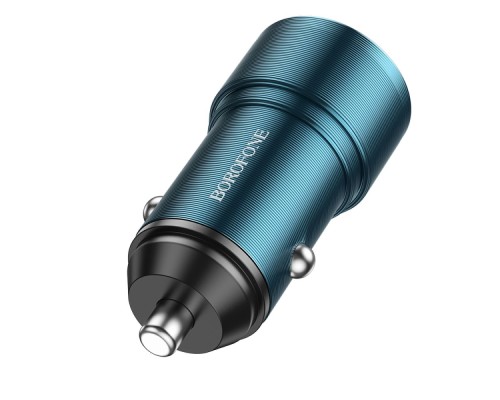 Автомобільний Зарядний Пристрій Borofone BZ19A Wisdom QC3.0 18W 