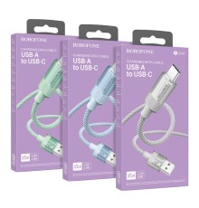 Кабель USB Borofone BU44 Sincero Type-C 3A 1.2m