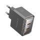 Мережевий Зарядний Пристрій Borofone BAS33A 2USB-C PD/QC45W