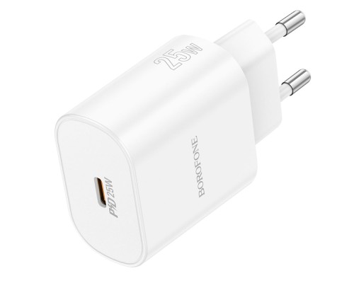 Мережевий Зарядний Пристрій Borofone BA82A 1USB-C PD/QC 25W