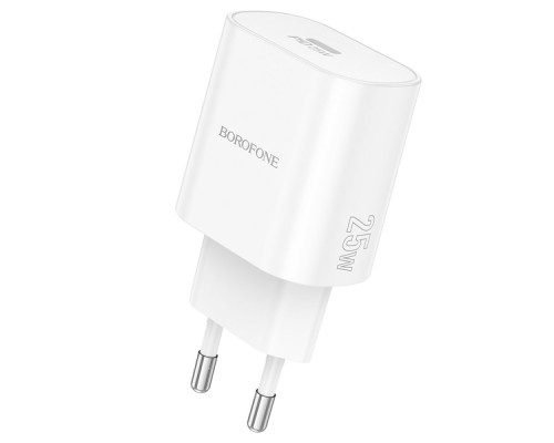 Мережевий Зарядний Пристрій Borofone BA82A 1USB-C PD/QC 25W