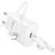 Мережевий Зарядний Пристрій Borofone BA82A 1USB-C PD/QC 25W+Type-C to Lightning