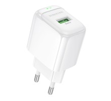 Мережевий Зарядний Пристрій Borofone BAS42A 1USB QC3.0 18W