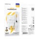 Мережевий Зарядний Пристрій Borofone BAS42A 1USB QC3.0 18W+USB to Micro