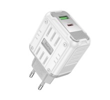 Мережевий Зарядний Пристрій Hoco C136A 1USB-C/1USB PD/QC 45W