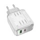 Мережевий Зарядний Пристрій Hoco C136A 1USB-C/1USB PD/QC 45W