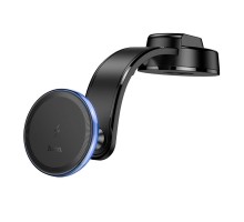 Автотримач Hoco HW25 Magnetic Ring Wireless 15W 