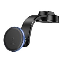 Автотримач Hoco HW25 Magnetic Ring Wireless 15W