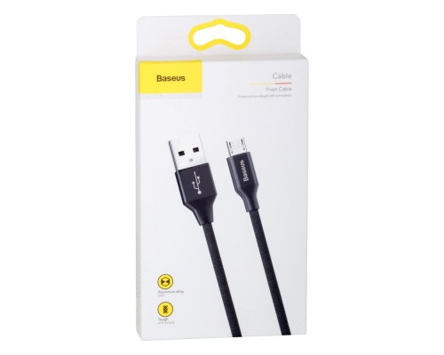 Кабель USB Baseus USB to Micro 2A 1.5M CAMYW-B