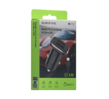 Автомобільний Зарядний Пристрій Borofone BZ12 2.4A Micro 2 USB 