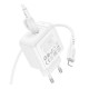 Мережевий Зарядний Пристрій Borofone BAS43A 1USB-C PD/QC 20W+Type-C to Lightning