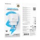 Мережевий Зарядний Пристрій Borofone BAS44A 1USB-C/1USB PD/QC 20W