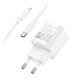 Мережевий Зарядний Пристрій Hoco C146A 1USB-C PD/QC 20W+Type-C to Lightning