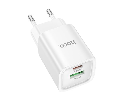 Мережевий Зарядний Пристрій Hoco C149A 1USB/1USB-C PD/QC 30W