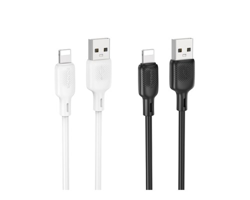 Кабель USB Borofone BX113 Silicone Lightning 2.4A