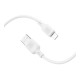 Кабель USB Borofone BX113 Silicone Lightning 2.4A