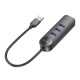 Хаб USB Borofone DH5 4-in-1 (USB to USB3.0*4)(L=0.2M)