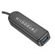 Хаб USB Borofone DH5 4-in-1 (USB to USB3.0*4)(L=0.2M)