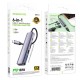 Хаб USB Borofone DH15 6-в-1 Type-C to HDMI+PD+USB3.0+USB2.0+SD+TF(L=0.15M)