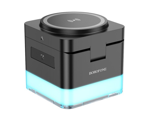 Бездротовий Зарядний Пристрій Borofone BQ34 3 in1 Magnetic 15W For  iWatch