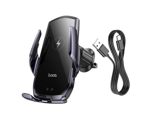 Автотримач Hoco CA202 Plus Automatic Clamping Wireless 15w 