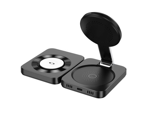Бездротовий Зарядний Пристрій Hoco CQ11 3-in-1 Magnetic Wireless 15W