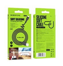 Кабель USB Borofone BX31 Silicone Micro