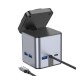 Хаб USB Hoco HB49 Type-C to HDTV+PD100W+USB3.0*3+SD+TF+RJ45(1Gbps)+Wireless 15W