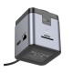 Хаб USB Hoco HB49 Type-C to HDTV+PD100W+USB3.0*3+SD+TF+RJ45(1Gbps)+Wireless 15W