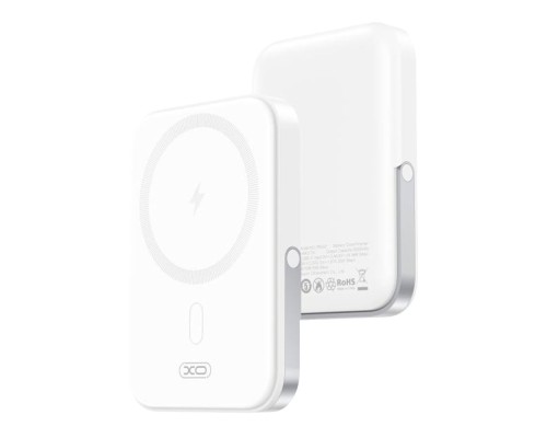 Універсальна Мобільна Батарея Power Bank XO PR242 PD20W Magnetic wireless 15W Type-C with U-shaped holder 5000mAh