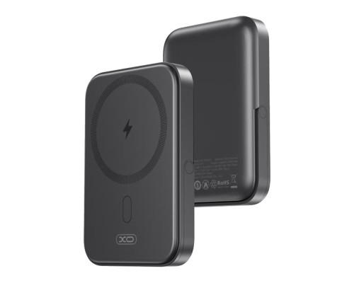 Універсальна Мобільна Батарея Power Bank XO PR242 PD20W Magnetic wireless 15W Type-C with U-shaped holder 5000mAh