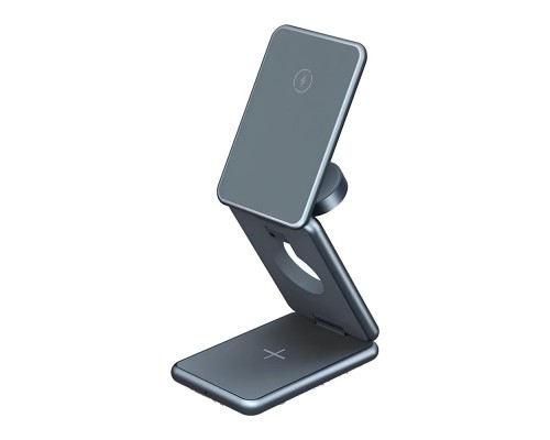 Бездротовий Зарядний Пристрій 3in1 Magnetic Wireless 15W