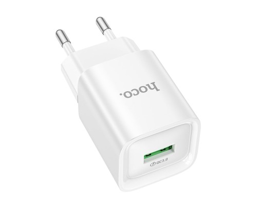 Мережевий Зарядний Пристрій Hoco C145A 1USB QC 18W