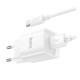 Мережевий Зарядний Пристрій Hoco C145A 1USB QC 18W+USB to Type-C