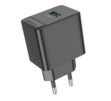 Мережевий Зарядний Пристрій Borofone BAS12A 1USB QC3.0 18W